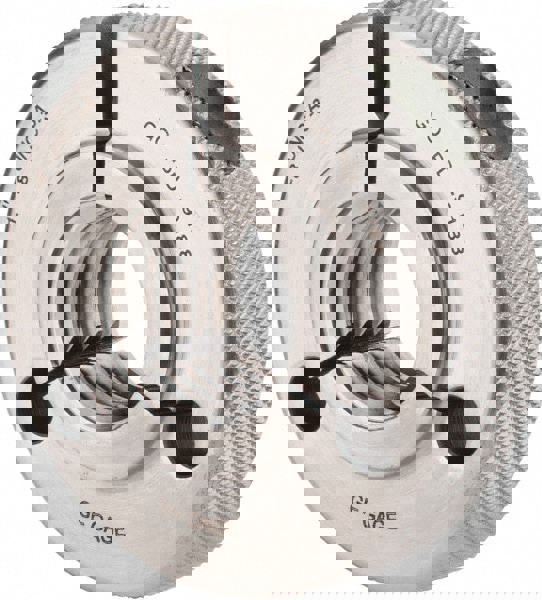 Threaded Ring Gage: 1-8 Thread, Class 3A, Go